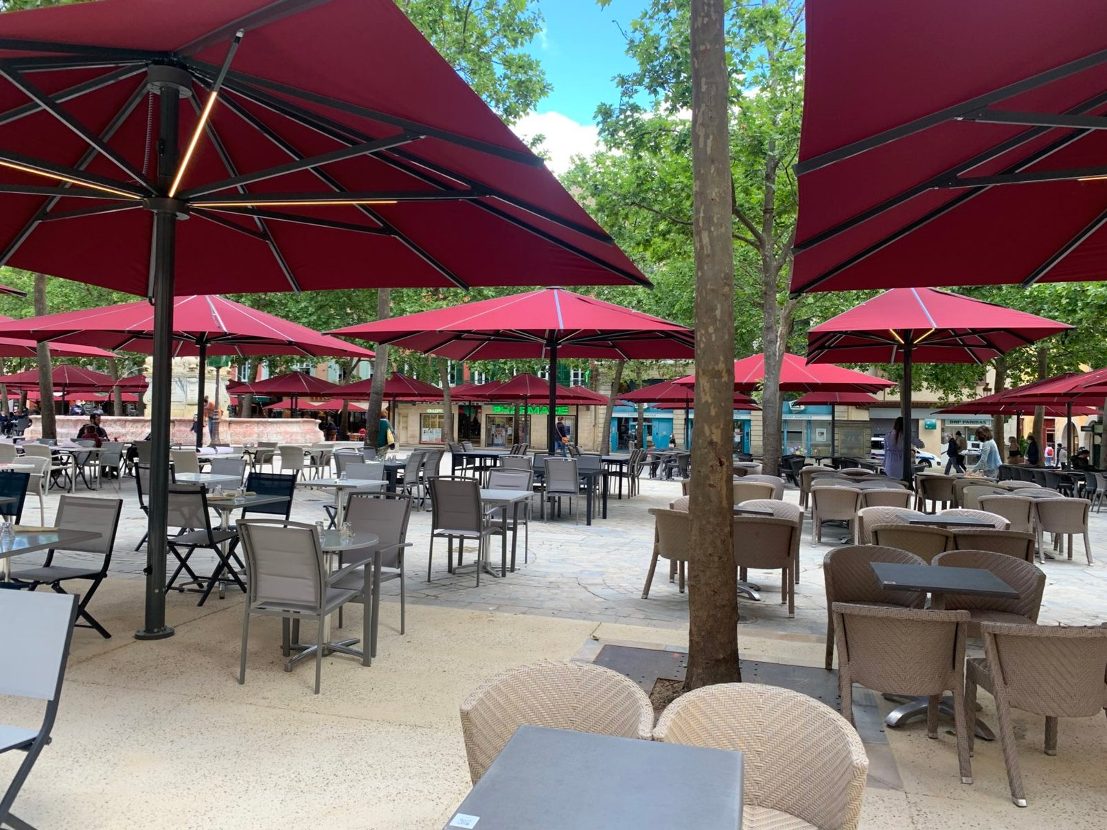 Parasol Glatz Carcassonne