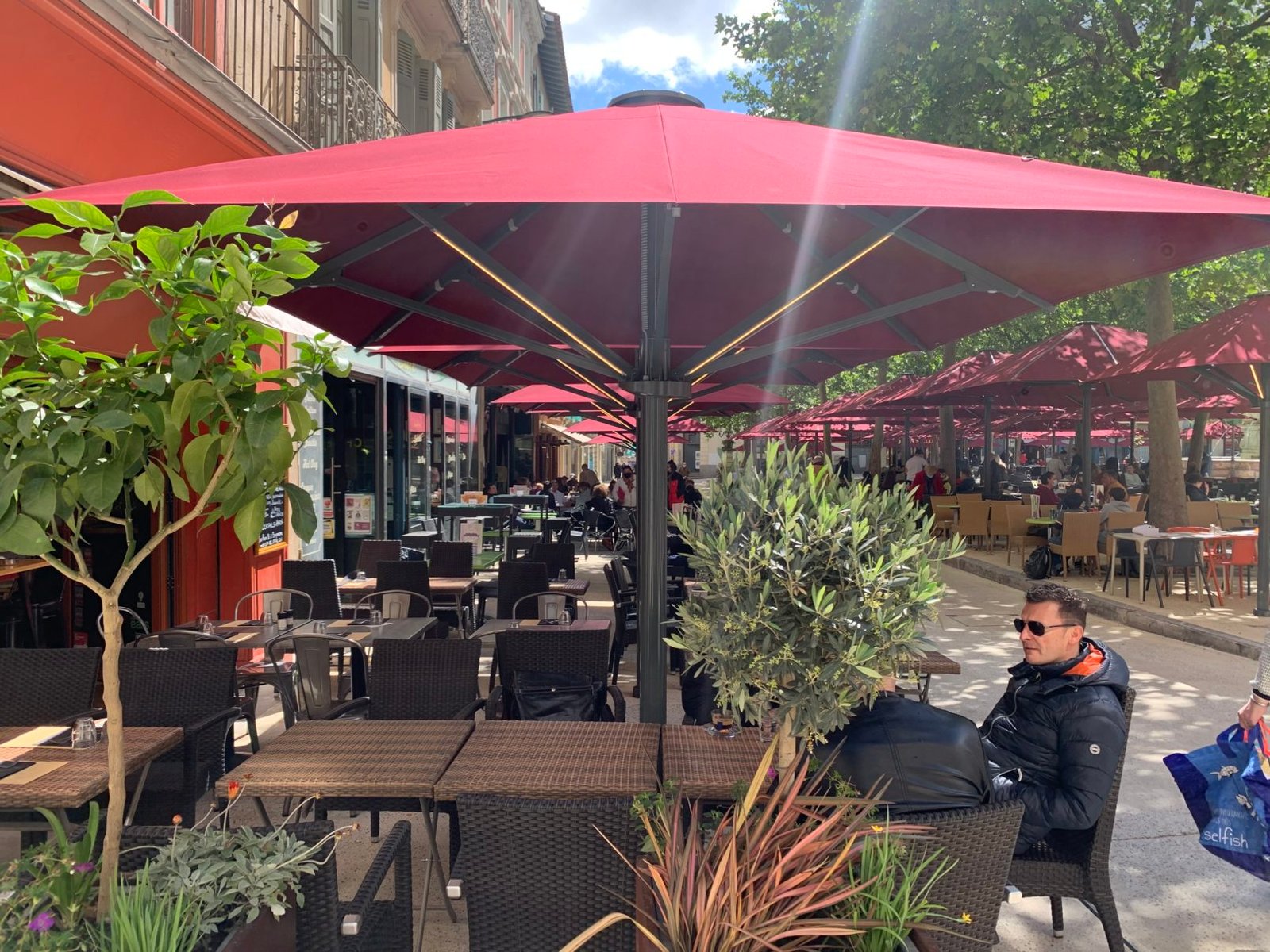 Parasol Glatz Carcassonne